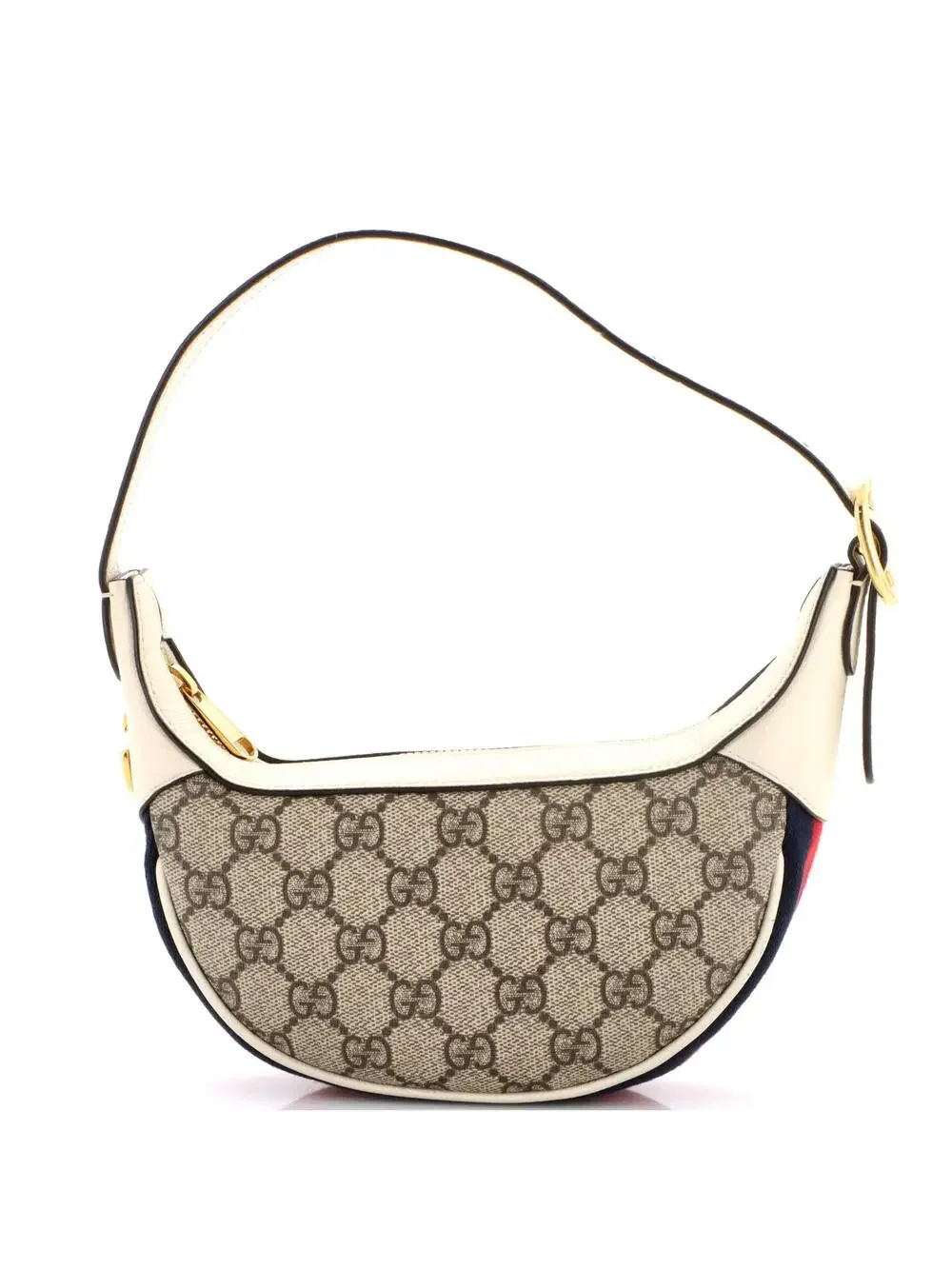 Gucci Ophidia Half Moon Bag Gg Coated #249087G12B